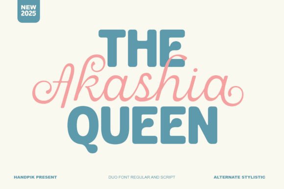 Akashia: A Bold Font for Creative Campaigns