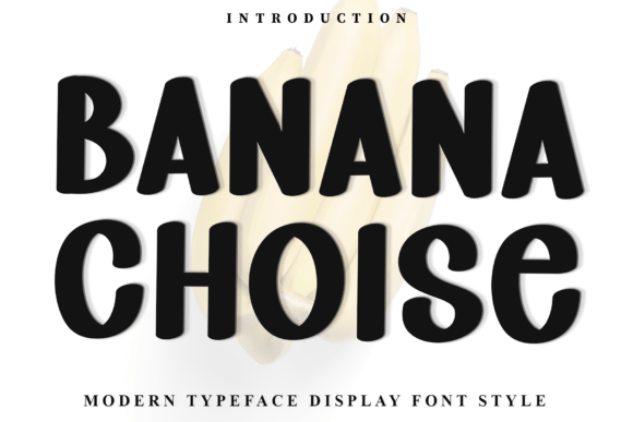 Banana Choise Font for Web Design