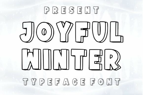 Joyful Winter Font