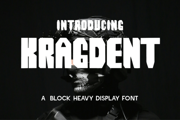 Kragdent: A Bold Typeface for Editorial Impact