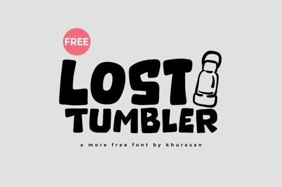 Lost Tumbler: A Font for Creative Expression