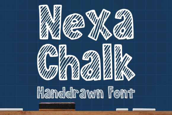 Nexa Chalk Font for Creative Projects