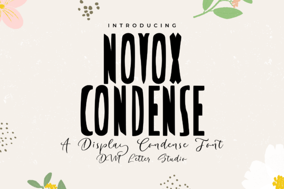 Novox Condense: A Modern Minimalist Condensed Font for Bold Campaigns