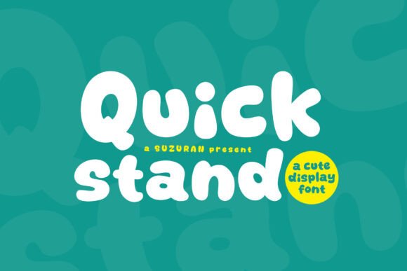 Quick Stand Display Font for Modern Web Design Projects
