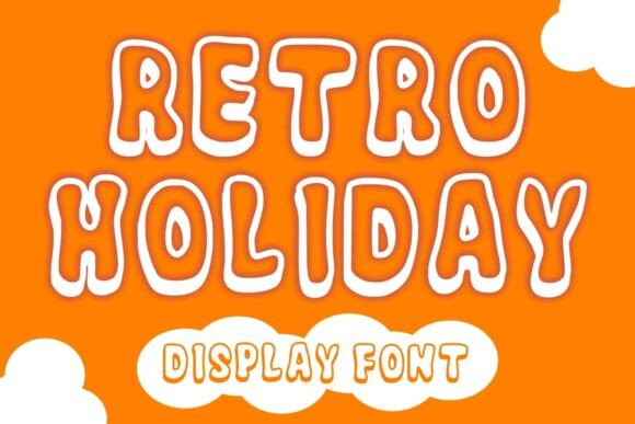 Retro Holiday Font for Bold Branding