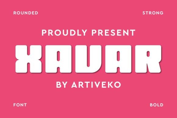 Xavar: A Bold Display Font for Campaigns That Demand Attention